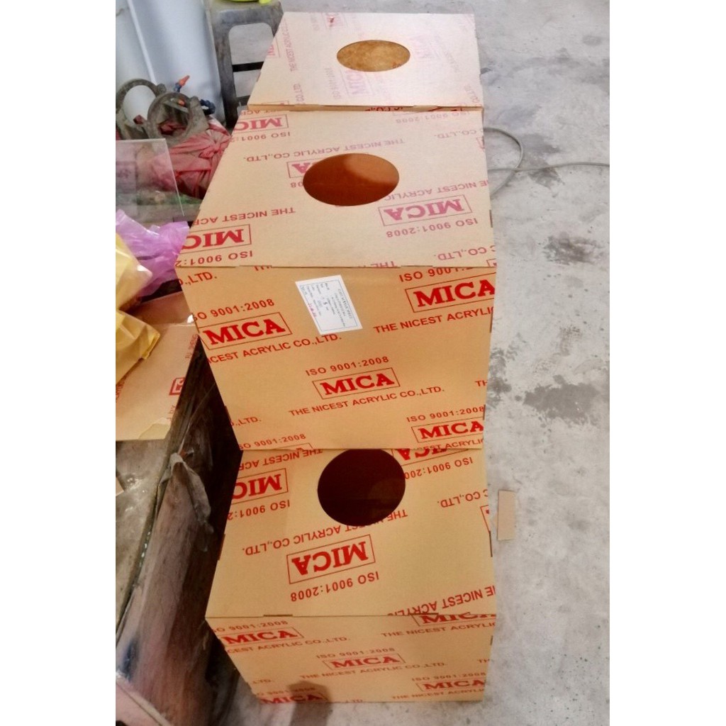 Thùng phiếu bốc thăm bằng mica 3ly 40cm