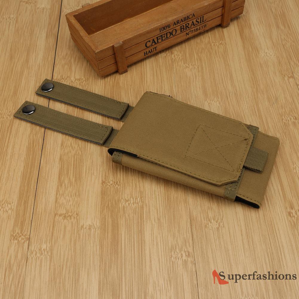 【Hot Sale】1Pc Universal Tactical Bag for Mobile Phone Hook Cover Pouch Case Waist Bag