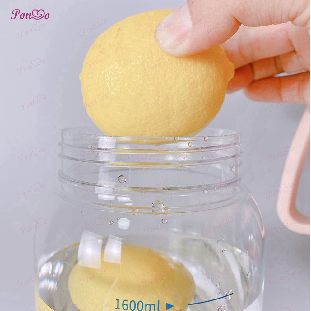 Bình nước thể thao 1800ml 1.8L kèm theo ống hút tiện lợi