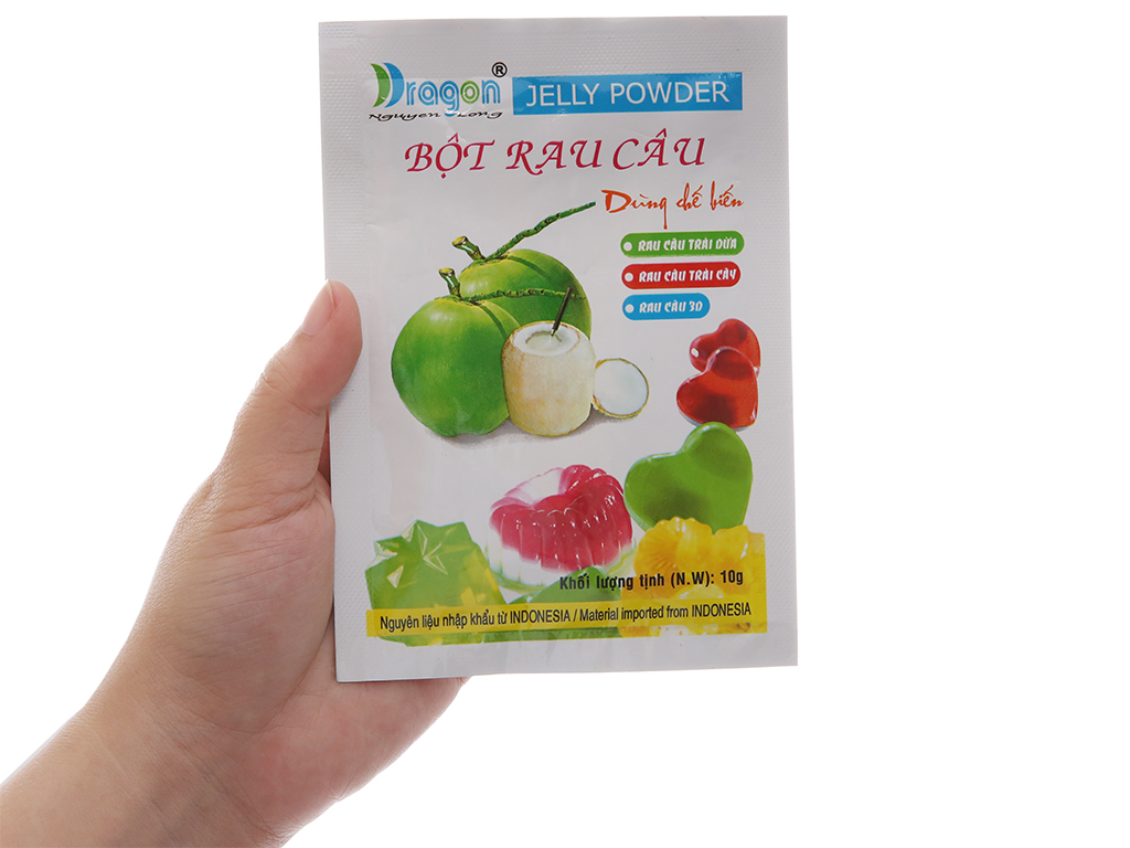 Combo 2 gói Bột rau câu dẻo hương dừa 10g-11g