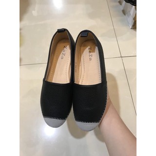 Giầy da bệt Zaza