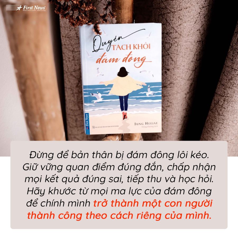 Sách - Quyền tách khỏi đám đông - FirstNews Tặng Kèm Bookmark