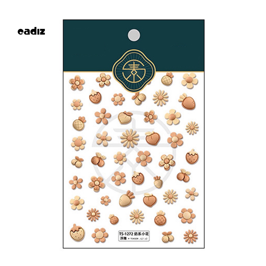 Miếng Dán Trang Trí Móng Tay Nghệ Thuật Quyến Rũ Có Thể Tháo Rời DIY