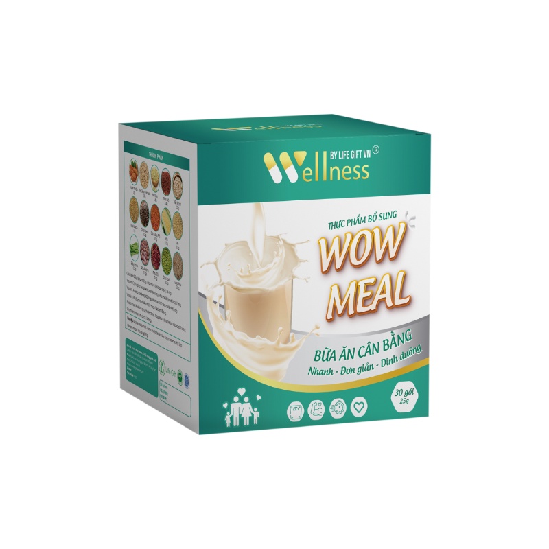Thực Phẩm Bổ Sung Wow Meal – Dinh Dưỡng Bữa Ăn Thay Thế Hoàn Chỉnh