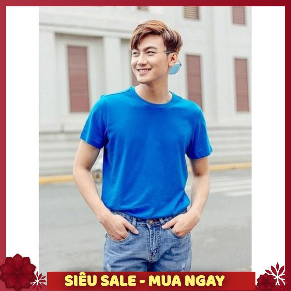 Áo thun trơn ❤️FREESHIP❤️ áo thun nam nữ form rộng phong cách hàn quốc vải poly cotton mịn Nhiều màu đủ size FREE SHIP ་