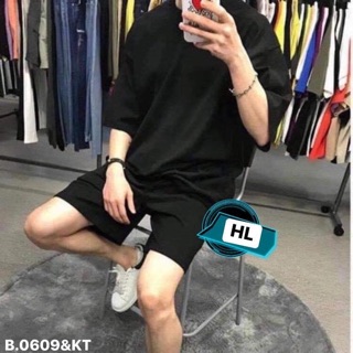 Bộ đùi nam trơn basic -KT