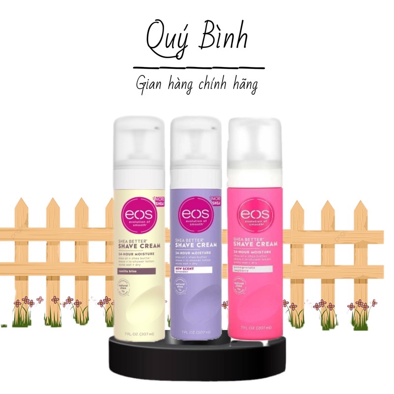kem cạo EOS mỹ 207ml