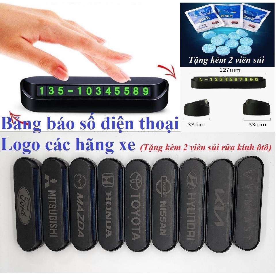 Bảng báo số điện thoại chủ xe giá rẻ-Logo các hãng xe