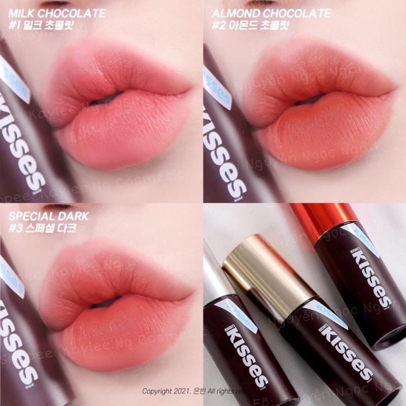 SON KEM TINT ETUDEHOUSE x KISSES CHOCO MOUSSE TINT