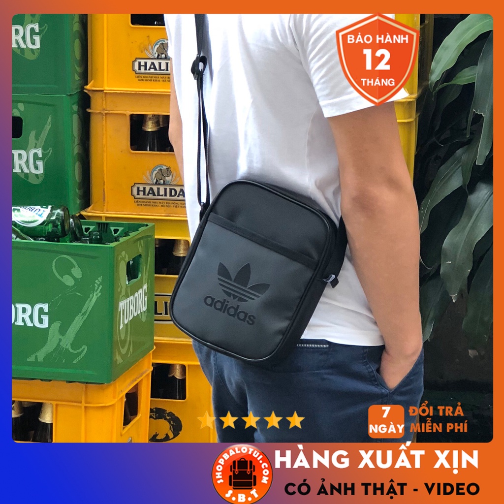 Túi đeo chéo nam [ HÀNG XUẤT DƯ ] Túi đeo chéo Adidas Mini phong cách thời trang - Phù hợp đi du lịch, đi chơi