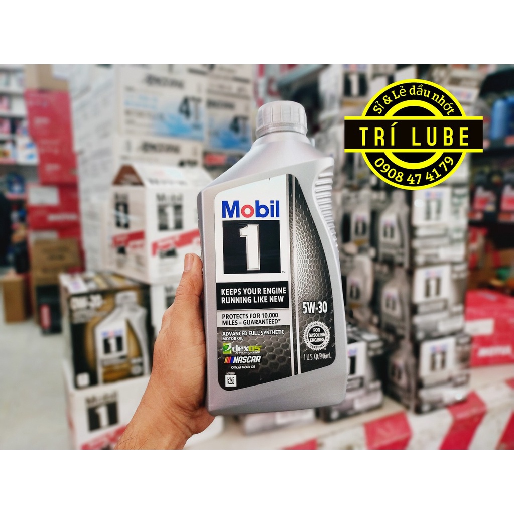 COMBO NHỚT MOBIL 1 5W30 + NHỚT HỘP SỐ LIQUI 150ML