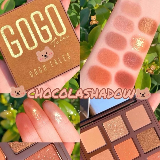 🌸 BẢNG MÀU MẮT SIÊU ĐẸP GOGO TALES - Bảng phấn mắt 9 màu Admiring Velvet Eyeshadow Gogotales