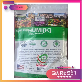 Phân sinh học Humic Acid Powder - Túi 1kg - Nhập khẩu trực tiếp từ Mỹ. kích rễ, dưỡng cây, dướng cành