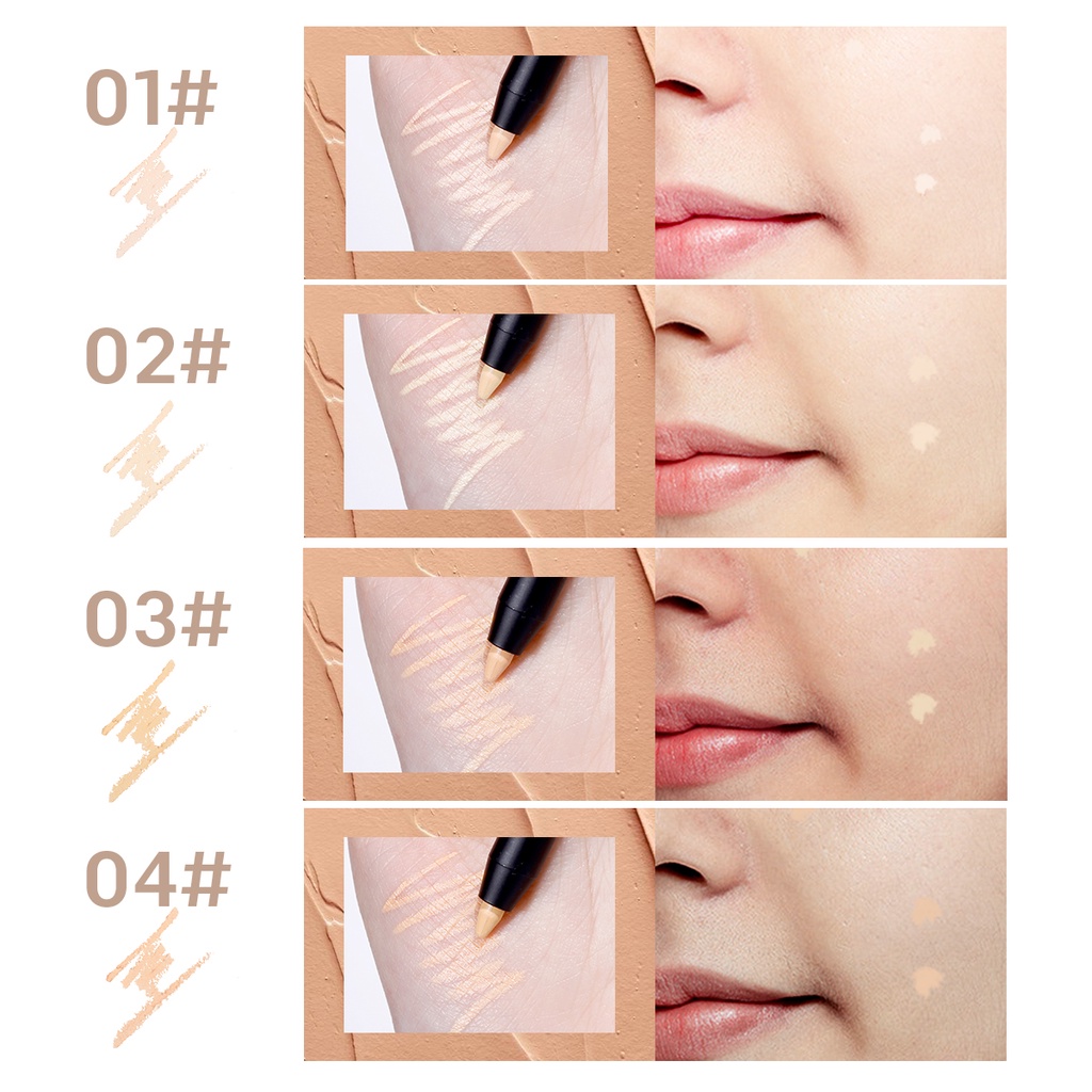 [Hàng mới về] Bút Che Khuyết Điểm DEROL Dưỡng Ẩm Trang Điểm Tông Màu Nude