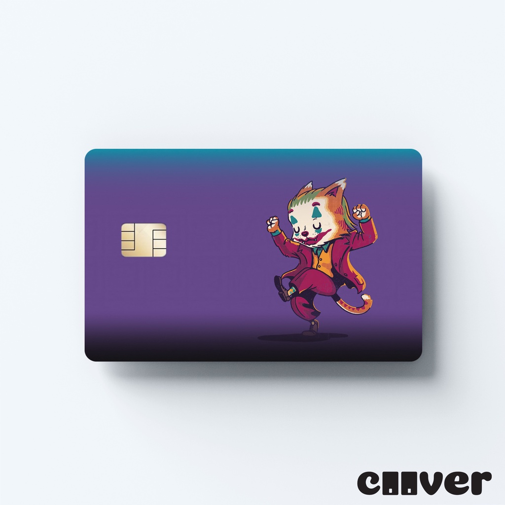 JOKER - Miếng dán thẻ FREESHIP – Miếng dán thẻ ngân hàng/thẻ ATM, thẻ chung cư, thẻ thang máy, thẻ gửi xe,... COOVER