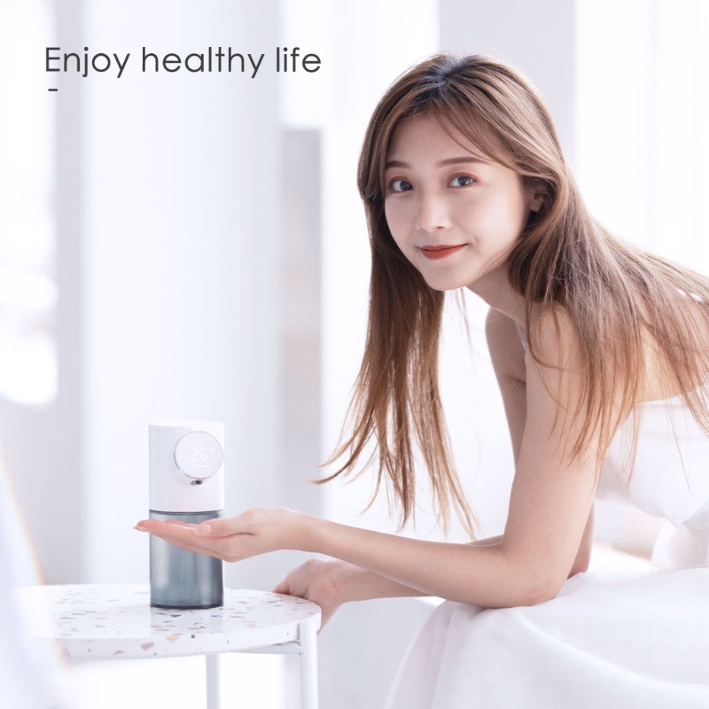 Bình Đựng Xà Phòng Cảm Biến Thông Minh Có Thể Sạc Lại Tiện Dụng