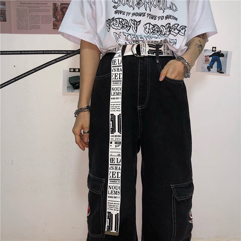 Thắt lưng vải canvas thời trang cá tính dành cho nam và nữ