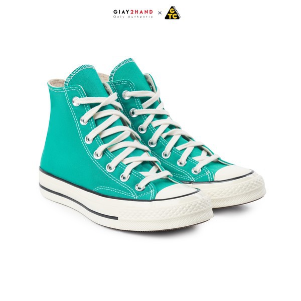 [Mã MASK2630K giảm 15% tối đa 30K đơn từ 99K] Giày Thể Thao Converse Chuck 70S Xanh Chính Hãng 100%