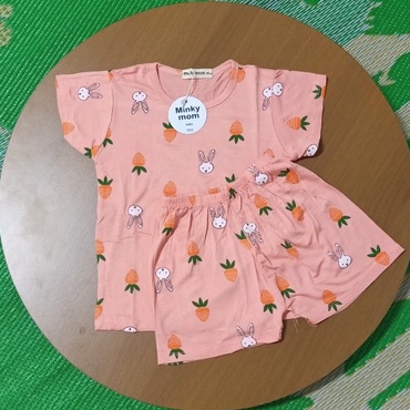 Đồ bộ cho bé gái bé trai tay cộc MINKY MOM SAMSHOP nhiều họa tiết, thời trang trẻ em thun lạnh sơ sinh 0/1/2/3/4 tuổii