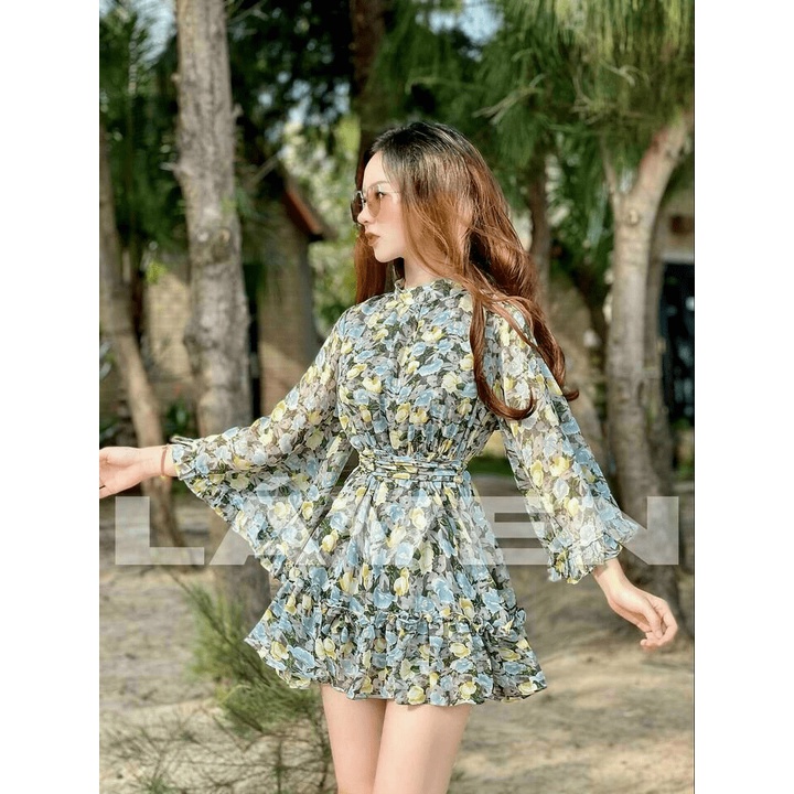 (FREE SHIP) MẪU MỚI ĐẦM LỤA HOA MẶC 4 MÙA KHÔNG BAO GIỜ HẾT HOT