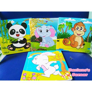 Set ghép tranh 9 mảnh (4 hình động vật)