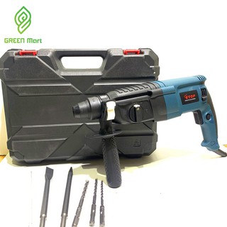 Máy khoan đục bê tông 3 chức năng ETOP - tặng 5 mũi khoan đục