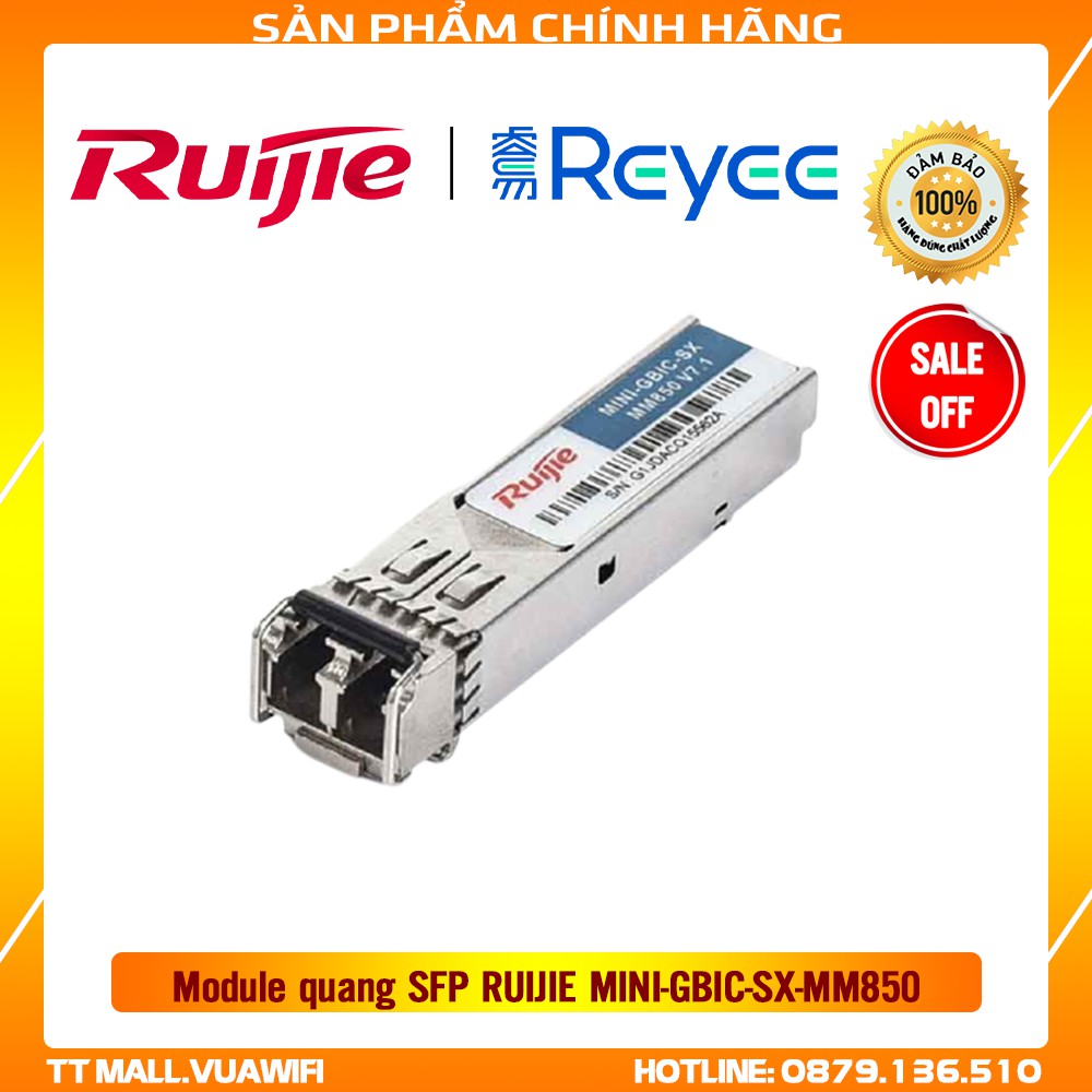 [SIÊU RẺ] MODULE QUANG SFP RUIJIE MINI -GBIC-SX-MM850 - CHÍNH HÃNG