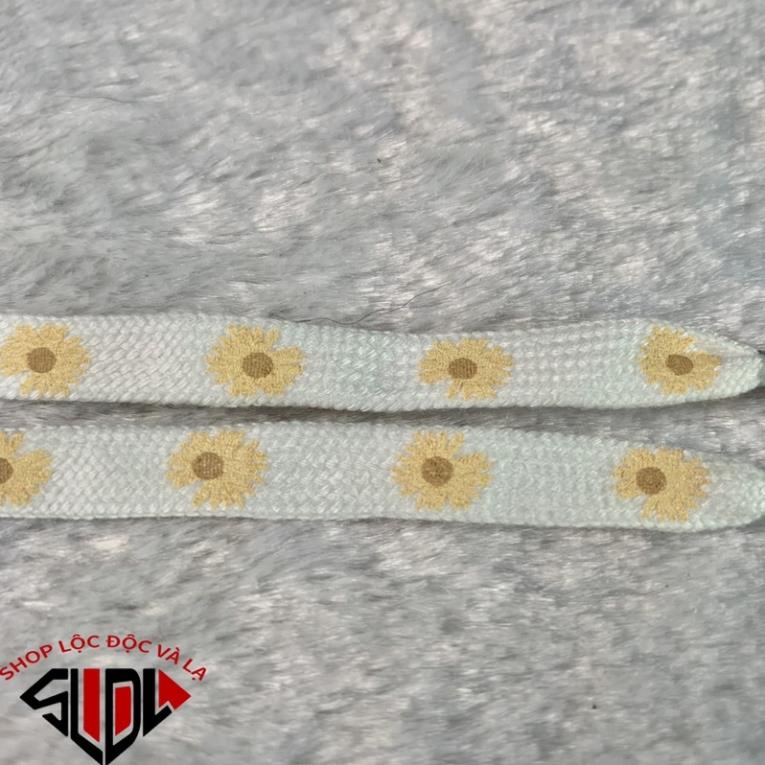 Dây giày bông cúc sợi cotton cao cấp giá bán 1 cặp.