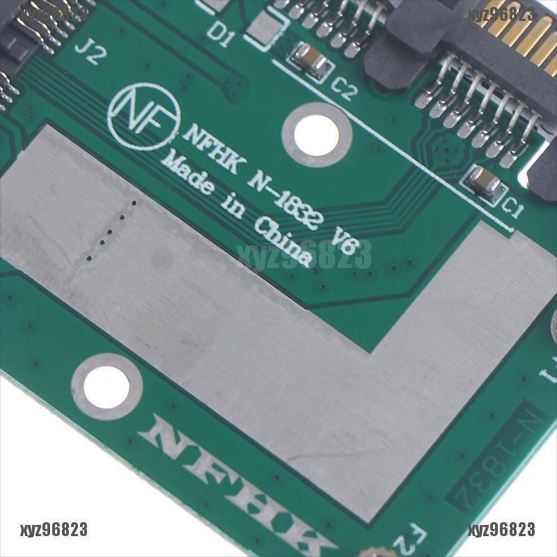 Thẻ Chuyển Đổi Nửa Chiều Cao Msata Mini Pcie Ssd Sang 2.5 '' Sata3 6.0gps | BigBuy360 - bigbuy360.vn