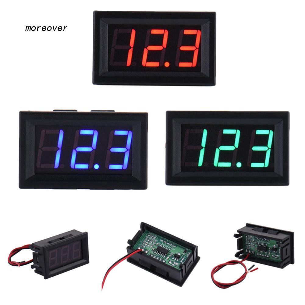 Nhiều hơn nữa.♥Vôn Kế Điện Tử Mini DC 3.2-30V