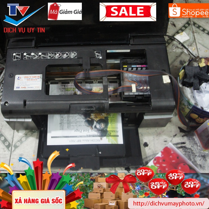 Máy in phun màu cũ Epson 6 màu T50 T60