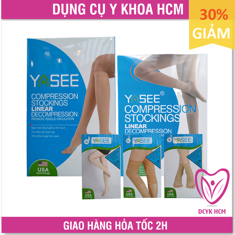 ⚡Now+Grab⚡| Vớ Suy Giãn Tĩnh Mạch (Tất Y Khoa): YASEE (Công Nghệ Mỹ) - GK0046