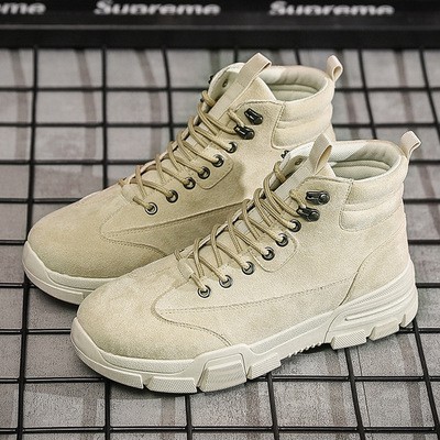 Giày thể thao nam cao cổ kiểu dáng Hàn Quốc mẫu mới mùa đông năm 2020 | BigBuy360 - bigbuy360.vn