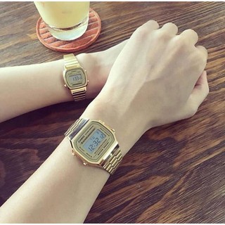 Đồng hồ Nữ Casio La670 gold