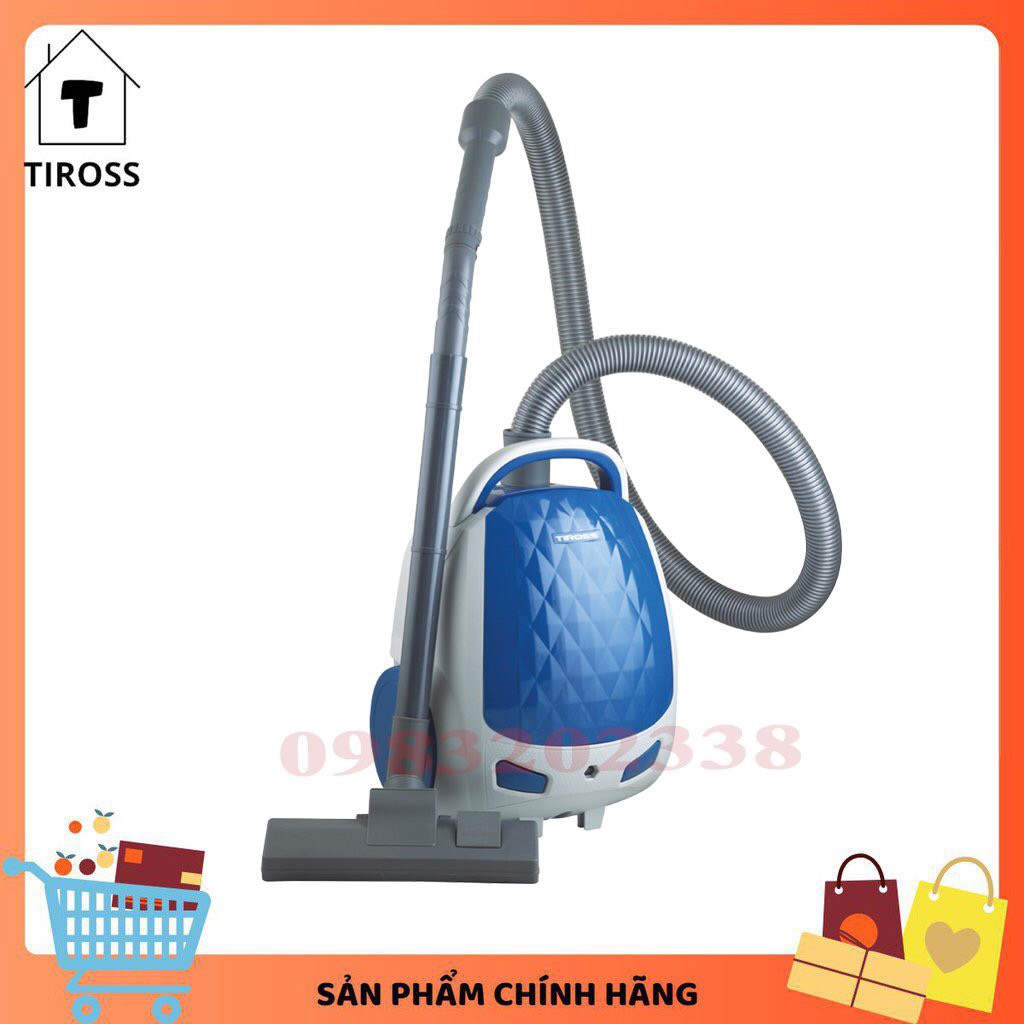 [Tiross123] Máy Hút Bụi Tiross TS9304 ,SP Chính Hãng, Bảo Hành 12 Tháng, SX Tại Malaysia