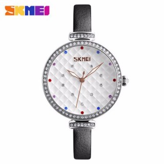 Đồng hồ nam dây da Skone 9142