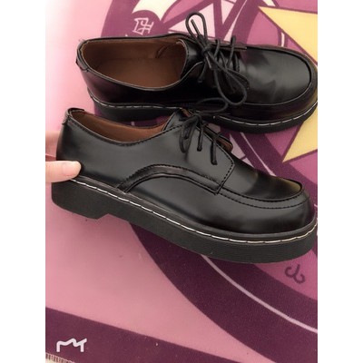 Giày oxford da đen, nâu ulzzang học sinh Nhật Bản | BigBuy360 - bigbuy360.vn