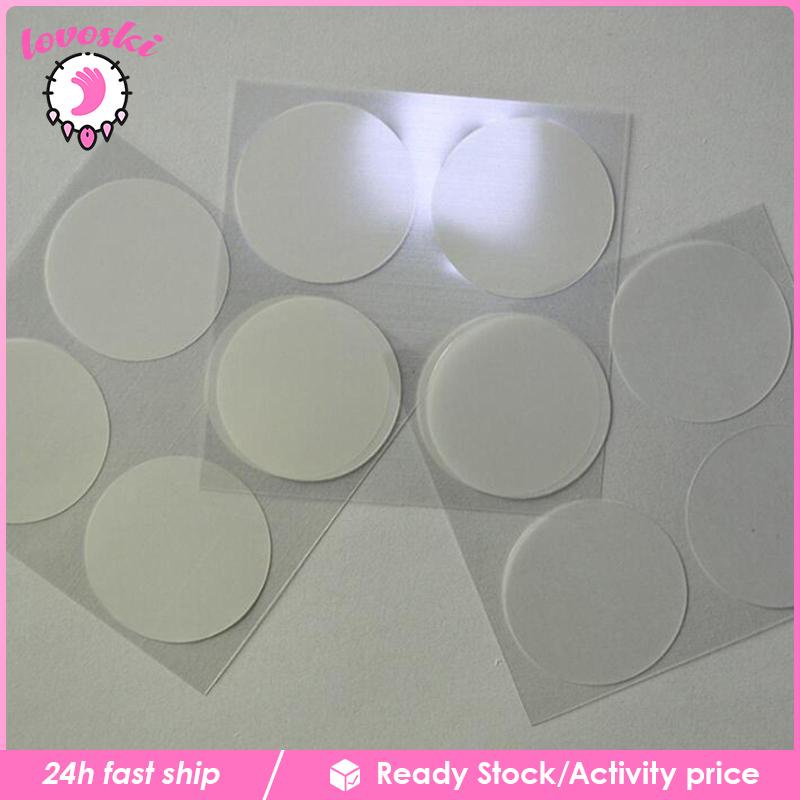 Bộ 60 Miếng Dán Núm Vú Giả Hình Tròn Màu Trong Suốt Chống Chảy Xệ Cho Nam Và Nữ