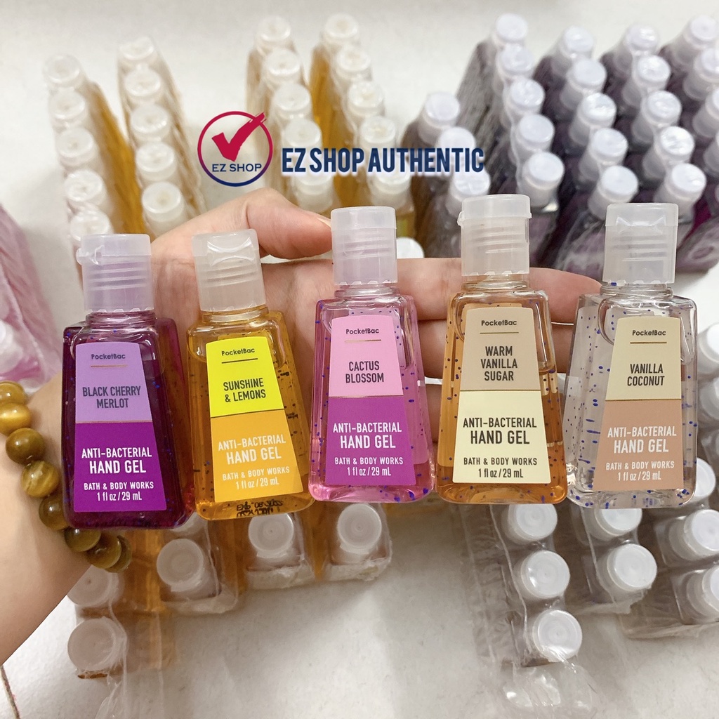 Gel rửa tay khô Bath & Body Works 29ml các mùi
