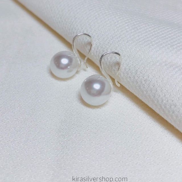 Bông tai bạc ngọc trai nhân tạo, Khuyên tai nữ bạc ta thật cá tính