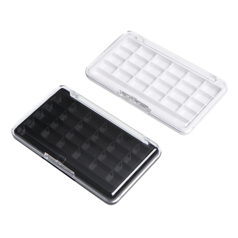 [Hàng mới về] Hộp đựng mỹ phẩm rỗng 24 ngăn bằng nhựa tiện lợi