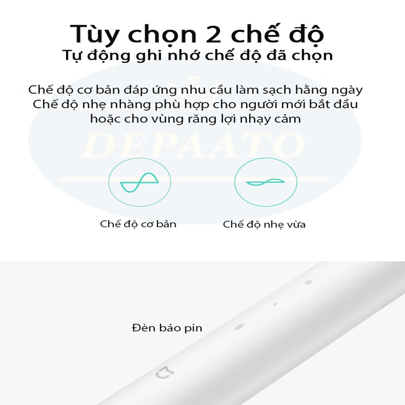 Bàn chải đánh răng điện Xiaomi Mijia T300