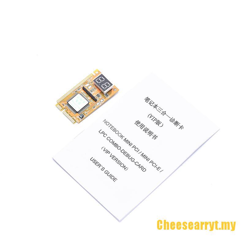 Thiết Bị Chẩn Đoán Lỗi 3 Trong 1 Pci-E Lpc Pc Laptop Thẻ | BigBuy360 - bigbuy360.vn