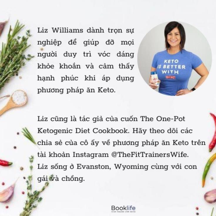 Sách Giảm Cân - Thực Đơn Keto Dành Cho Người Bận Rộn [1980 Books] | BigBuy360 - bigbuy360.vn