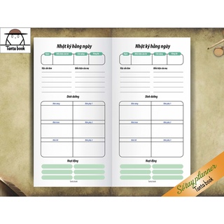 Sổ tay Mẹ Bầu Theo dõi quá trình mang bầu của Mẹ, bìa mềm, 64 trang, 21x11, dập ghim