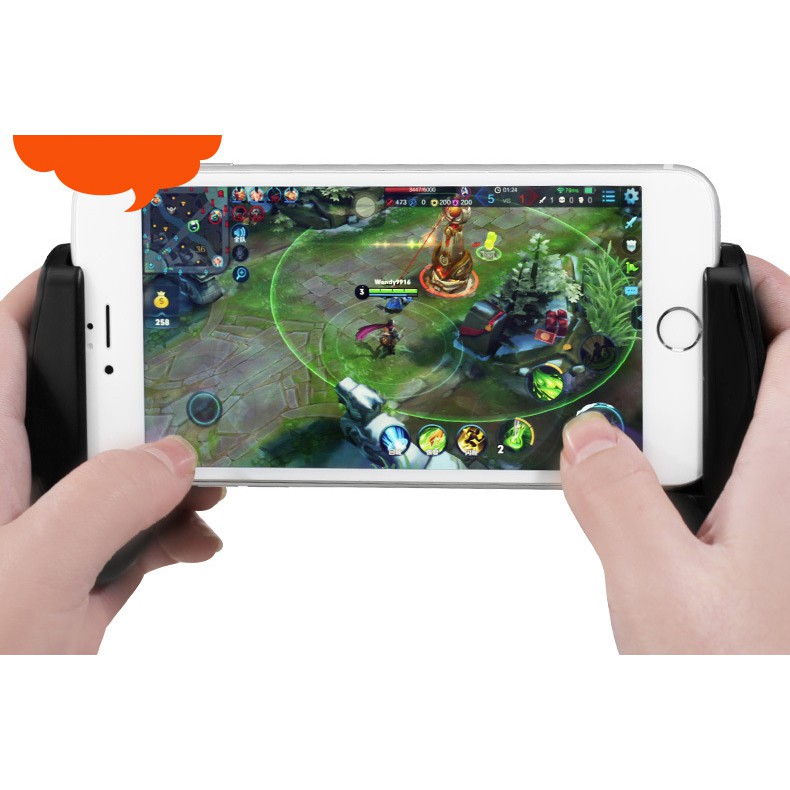 Tay cầm kẹp điện thoại Gamepad tay cầm chơi game liên quân Game BUPG, ROS dạng trứng hộp giấy Phặn Phặn