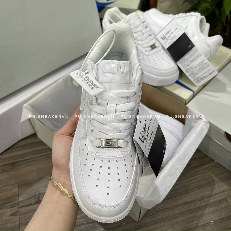 [Ảnh Thật+Fullbox+Bill] Giày Thể Thao Af Full Trắng
