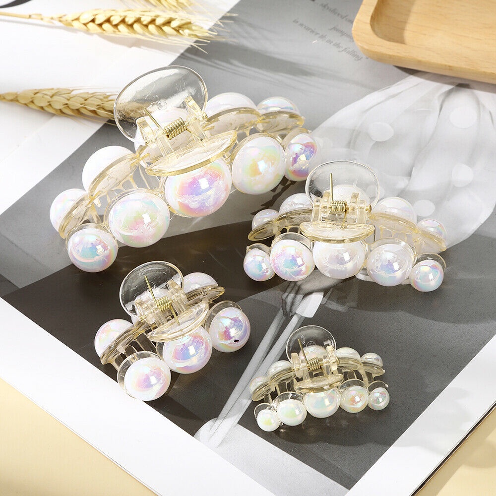 Kẹp tóc HAIMEIKANG đính ngọc trai thời trang phong cách hàn quốc cho nữ