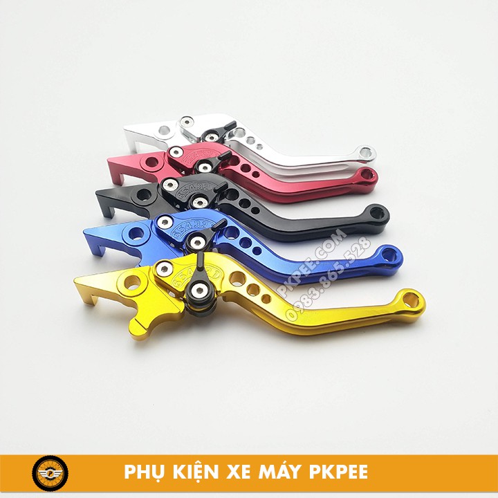 Tay Thắng (Phanh) Mẫu Bikers 6 Nấc Tăng Chỉnh Dream, Wave, Sirius RC, xe Trung Quốc, xe 50cc