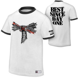 Áo phông WWE Cm Punk "Best Since Day One" trắng